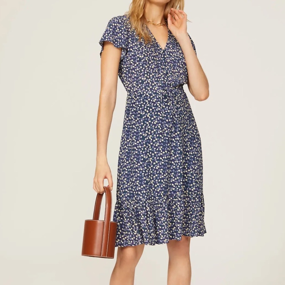 NWT Rails Kiki Dress in Sky Blue Daisies